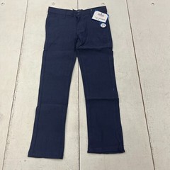 School Approved Uniform Dark Blue Super Stretch Khaki Pants Boys Size 8 NEW