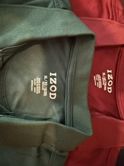 Lot 4 IZOD Polo Shirt Boys 18-20 Uniform Short Sleeve Schoolwear Regular Fit
