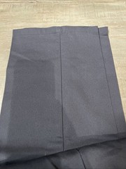 French Toast Husky Boys’ Flat Front Relaxed Pants 18 Husky Grey
