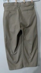 A+ School Apparel Inc. tan pants size adjustable waist Size 14