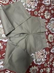 Children’s uniform set in khaki, size 8 Husky, and navy blue, size 10 Husky