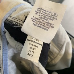 Gap Kids Pants Boys 10 Regular Easy Fit Nanotex Uniform Adjustable Waist NEW