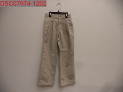 NWOT – Gegrge Boys’ Khaki Adjustable Waist Uniform Pants, Size 7S, 72097221601