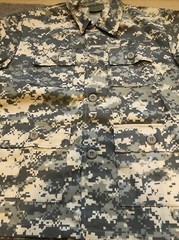 2 Rothco Kids ACU Camo Fatigue Buttoned Shirts Size Small And XL NWT