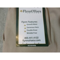 Flynn O’Hara Khaki Pull On All Elastic School Uniform Pants Size 4 7659Y NEW