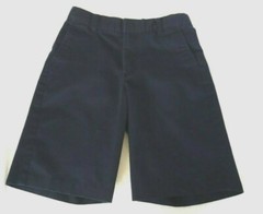 Boys Navy Blue Uniform Shorts Size 12