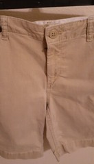 – L@@K – Boys Gap Kids Khaki School Uniform Shorts Sz 14 Adj Waist Nice! –