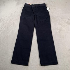 Gap Kids Pants Boys 10 Regular Easy Fit Nanotex Uniform Adjustable Waist NEW
