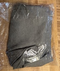 Cat & Jack Boys Unisex Flat Front Shorts Adjustable Waist Gray Size 16 Husky NWT