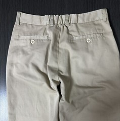 Preferred School Uniform Boys Pants Beige Pleated Front Size 14 Husky