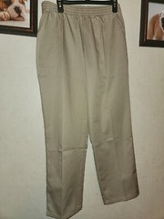 Unisex Classroom Uniform Durable Elastic Waste Size 16 Husky New With Tags
