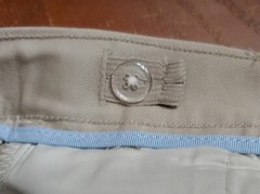 Nautica Boys Khaki School Uniform Shorts Size 16 Regular Adjustable Waist NEW