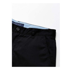 Tommy Hilfiger Flat Front Twill Blend Boys Shorts Uniform Black Size 16 Slim NWT