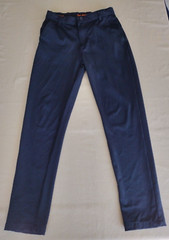 2 Pair French Toast Boys’ Slim Navy Performance Pant Size 16 Polyester/Elastane