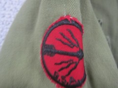 Vintage Boy Scouts Of America Shirt Youth Medium Green Uniform Patches 60s