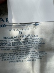 ARROW USA 1851 REGULAR PANTS ADJUSTABLE WAIST FOR A PERFECT FIT SIZE 5 New