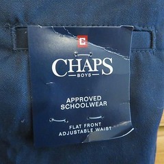 Boys Chaps Navy blue shorts approved schoolwear size 4 reg brand new NWT $24.00