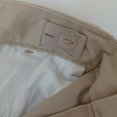 CAT & JACK BOYS Khaki SCHOOL UNIFORM SHORT SZ 16 Length 18 In