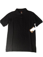 Dockers Polo Shirt Navy Pique Boys Large 14/16 School Uniform