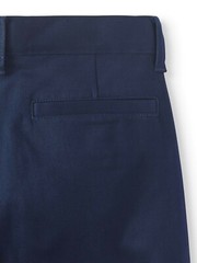 Wonder Nation Shorts Boys Size 8 Navy School Uniform Super Soft Flat Front –F5