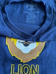 BSA Cub Scout Lion Uniform Set M/L Hat and Small T-Shirt Used