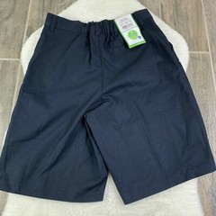 REAL SCHOOL Boys SIZE 12 Flat Front Pants School Uniform Approved BLUE NAVY NEW