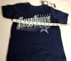 Dallas Cowboys Authentic Toddler Size 2T NFL Football Shirt