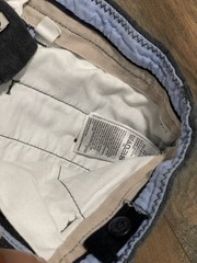 Gap kids gray stretch waist uniform pants size 10