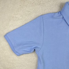 Nautica Boys Big School Uniform Short Sleeve Polo Shirt Button Closure Pique