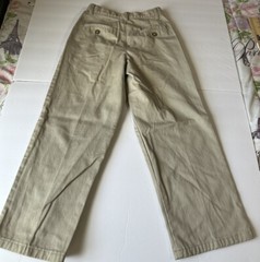 GEORGE- Boy’s Khaki Pleated Uniform Pants- Size 10 Great Shape