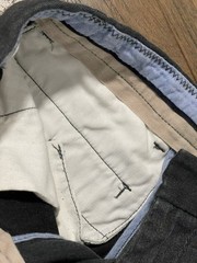Gap kids gray stretch waist uniform pants size 10