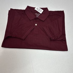 The Children’s Place Boys Redwood Uniform Pique Polo L (10/12) 191755916378 NWT