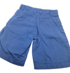 School Uniform Shorts Size 10 Boys Blue Adjustable Waist Stretch Pockets