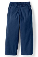 LANDS END Deep Sea Navy Open Bottom Climber Pants Boys M 8 NEW