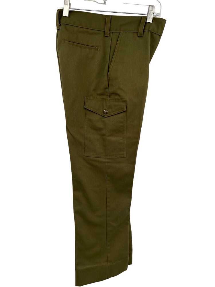 Boy Scouts of American Green Cargo Uniform Pants Youth Boys Size 14 – 27″ Waist