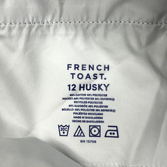 French Toast Navy Blue Relaxed Fit Uniform Pants Boys Size 12 Husky NEW