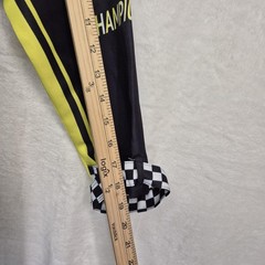 Nascar Race Car Driver Jumpsuit Boys M 52″-55″ Black Checkered Suit Hat Costume