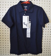 French TOAST POLO Shirt White RED NAVY BLUE 4 – 20 Short Sleeve UNIFORM S – XL