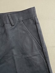 Universal Boys Youth School Uniform Pants Navy Blue Size 16 Cotton Blend 29 x 31