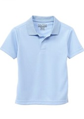 Nautica Boys Polo School Uniform Shirt Cotton Blend Light Blue Size L (14-16)