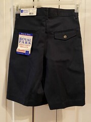 Royal Park School Uniforms Boys Shorts Size 16Slim NWT Relaxed Fit