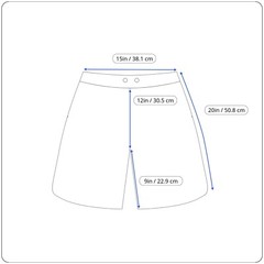 Authentic Galaxy School Uniform Shorts Boys 20 Navy Flat Front Adjustable Waist
