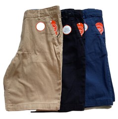Wonder Nation Boys School Uniform Shorts Lot of Three Size 14 Huskies
