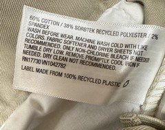 Cat & Jack Boys Size 16 Husky School Uniform Chino Pants Vintage Khaki 16H