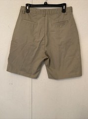 Austin Clothing Co Boys Khaki Stretch Bermuda Uniform Shorts Sz 20H
