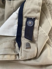 French Toast Boys Khaki Chino Pants Size 12 Straight Leg Twill Cotton Blend