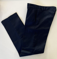 School Uniform Pants Boys 10 Navy Blue Adjustable Waist NEW Authentic Galaxy