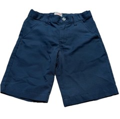 Cat & Jack Boys Size 5 Navy Quick Dry Uniform Shorts Lot of 2 Adjustable Waist