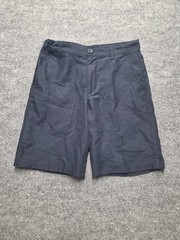 Nautica School Uniform Boy’s Short Blue Sz 12 Belted Loops Slash Pockets Pull On