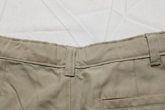 Nautica Boys’ Pull-On Adjustable Waist Uniform Twill Shorts JL3 Khaki Size 4 Reg